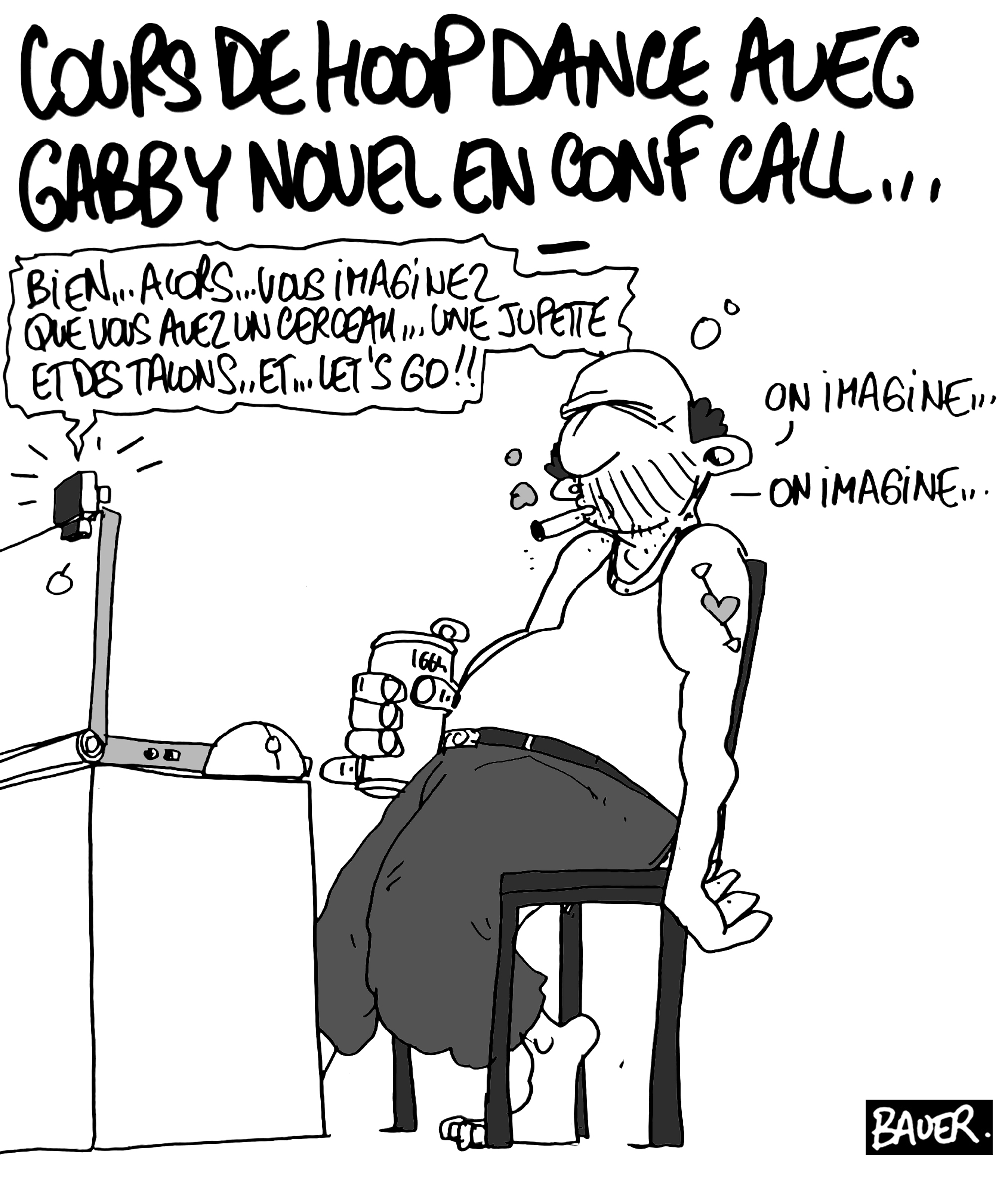 Gabby Novel conf call ©Bauer ©Absolument
